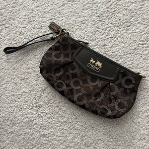 Coach Wristlet Brown